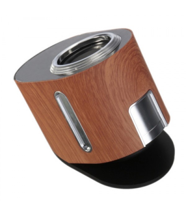 Wooden Design Touch Screen Bluetooth Wireless NFC Boombox Stereo Speaker For Phone Tablet PC